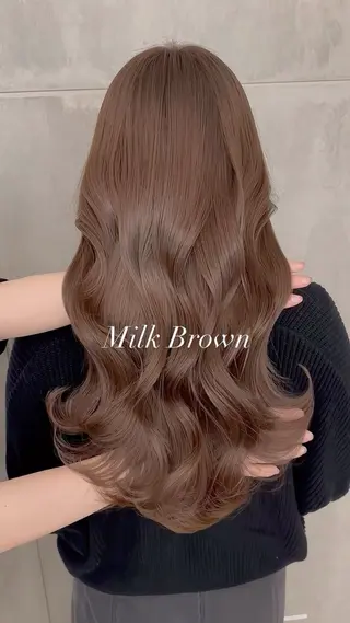 ロング カラー 🎀ちゃん りお🎀のヘアスタイル