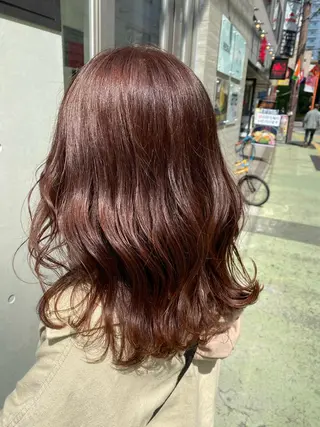 ミディアム 西山 恵太郎のヘアスタイル