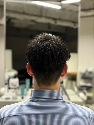 メンズ FLANER:所属・溝渕 天馬のヘアスタイル