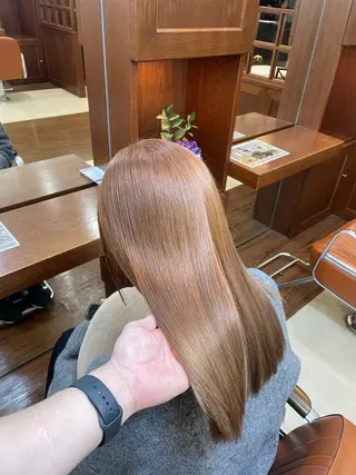 ロング カラー 【溝の口の髪遊師🎨 】佐藤那都のヘアスタイル