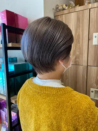 ショート カラー パーマ指名No1 /namiのヘアスタイル