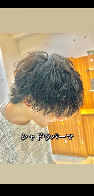 ミディアム パーマ メンズ パーマ特化美容師 🔥Shinoのヘアスタイル