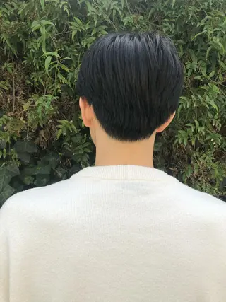 ショート メンズ🍃ナチュラル 韓国風ヘアRENのヘアスタイル