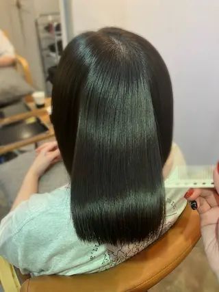 ミディアム 🫧縮毛矯正支持率 No.1 ほのか🫧のヘアスタイル