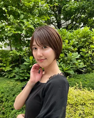 ショート TSUBASA/銀座 メンズ◎ショート女子のヘアスタイル