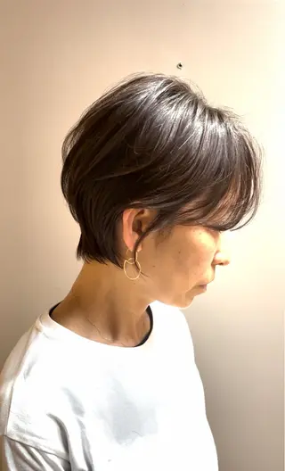ショート HARUKI  MINATO Japan広島紙屋町店所属・hmj紙屋町店 脊戸智志のヘアスタイル