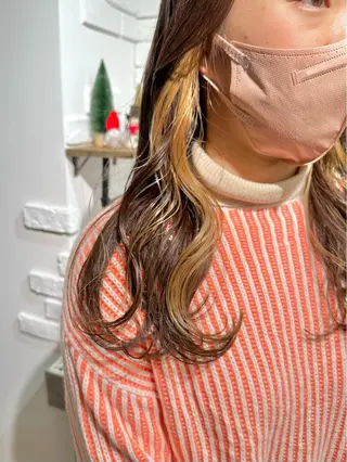 ロング カラー ANY mikuのヘアスタイル