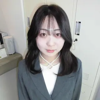 セミロング カラー Emitas.宮街道店所属・メイ/和歌山美容室/ Emitas.のヘアスタイル