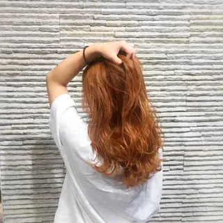 セミロング カラー ヘアアレンジ 嶋田 ゆきのヘアスタイル