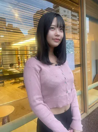 ミディアム カラー 髪質改善/Bloss om🌷高橋沙衣のヘアスタイル