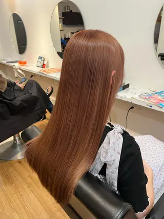 カラー イシイ ハルナ 🤍のヘアスタイル