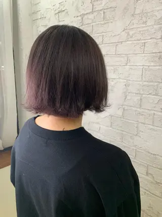 ミディアム カラー ブリーチ特化 ハイトーンRYOYAのヘアスタイル