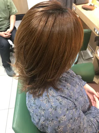ミディアム La ciel両国 岩船のヘアスタイル