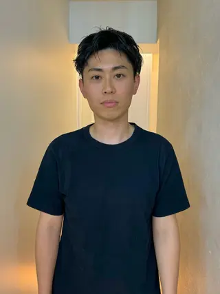 ショート パーマ メンズ 🇰🇷カルマパーマ kaito🇰🇷のヘアスタイル