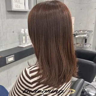 セミロング 柳田 怜那のヘアスタイル