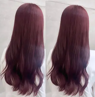 カラー sand ikebukuro所属・うる艶地毛風縮毛特化 ルナのヘアスタイル