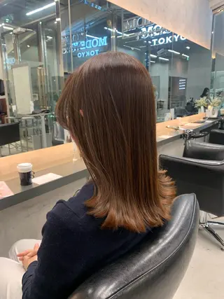 ミディアム 銀座/レイヤー 🌷nonoka🌷のヘアスタイル