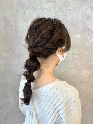 ヘアアレンジ 久永 菫のヘアスタイル
