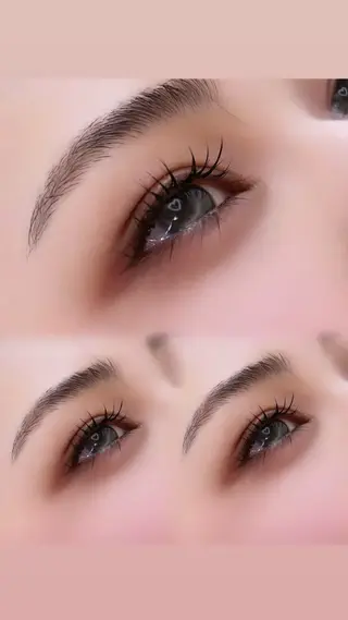 マツエク・マツパ 透明感カラー/レイヤ ー/Himari🩶のヘアスタイル