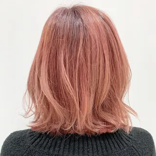 ミディアム カラー 杉原 悠司のヘアスタイル