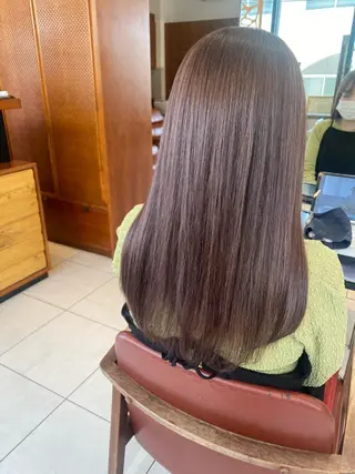 セミロング カラー 艶カラー/耳つぼ/ 渡辺奈緒のその他イメージ