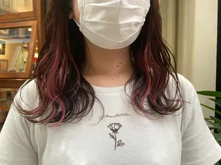 セミロング nico🏁 rihoのヘアスタイル