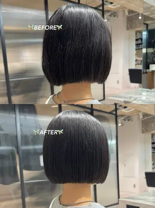 ショート オオクラ マオのヘアスタイル