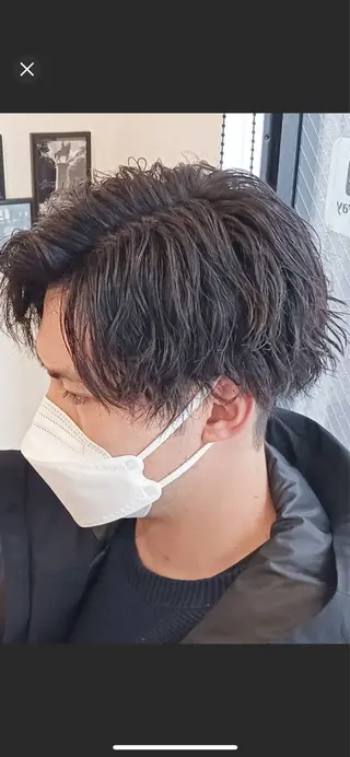 メンズ ROSSO Hair＆SPA  香椎宮前店所属・Haruka 香椎美容室のヘアスタイル