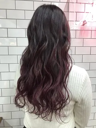 ロング カラー ANGELICA 天理店のヘアスタイル