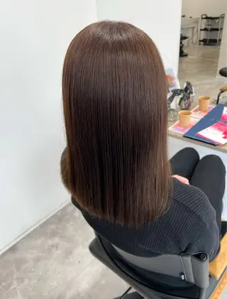 ミディアム 透明感/レイヤー💎 髪質改善/希美のヘアスタイル