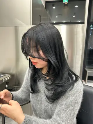 ロング 大人レイヤー/艶髪 🇺🇸TOMONAのヘアスタイル