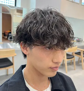 ショート パーマ メンズ メンズスタイル特化 /fifthりっくんのヘアスタイル