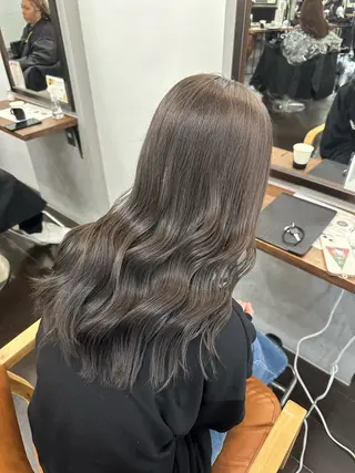 ロング カラー 名駅/艶カラー/原田 永遠のヘアスタイル