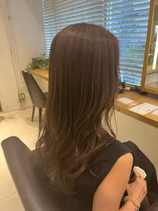 ロング 大人カラー✳︎ボブ 横関由美のヘアスタイル
