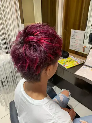 ショート CHAINON 近鉄奈良店のヘアスタイル