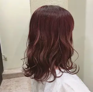 ロング カラー 相庭 恋のヘアスタイル