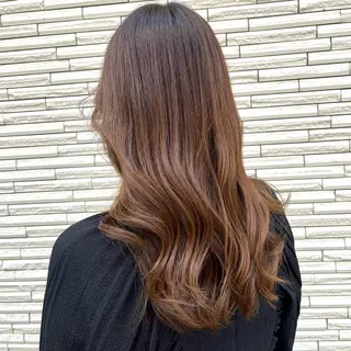 ロング カラー 新規モデル🦋 千田りえのヘアスタイル