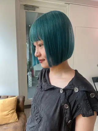 ショート 💥ウルフカット デザインあんな💥のヘアスタイル