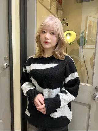 カラー the path アミのヘアスタイル