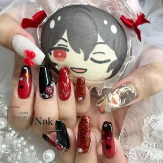 ネイル 池袋痛ネイル Nok. 渡辺のネイルデザイン