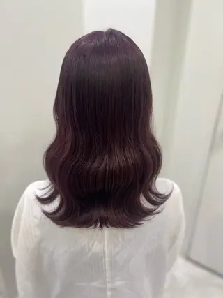 ロング カラー ガーリー♡女の子っぽ ヘア♡ピンクカラー♡のヘアスタイル