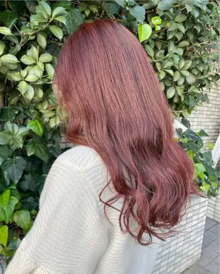 ミディアム カラー カワシマ セイカのヘアスタイル