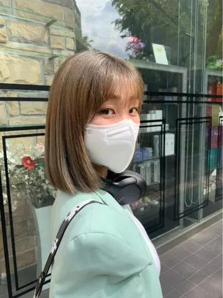 ショート カラー 韓国🩶Y2Kネイル 💫くれはのネイルデザイン