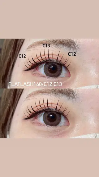 マツエク・マツパ ＋tico _ayanaのマツエク・マツパデザイン