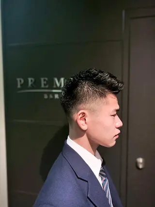 ショート メンズ HIROGINZA ヒロ銀座 青山所属・マツオ リュウホウ🐉のヘアスタイル