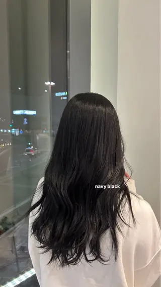 ロング カラー 小谷 歩花のヘアスタイル