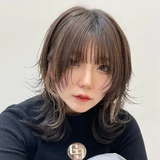 ミディアム ガレリアエレガンテ栄店所属・ウルフカット/ ハッシュカット/山路のヘアスタイル