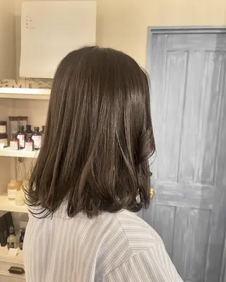ミディアム カラー やまだ→アトリエニノ モデルさん募集中！のヘアスタイル