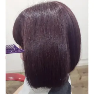 ミディアム カラー ヘアアレンジ 髪質改善サロン🍃 AIRI のヘアスタイル