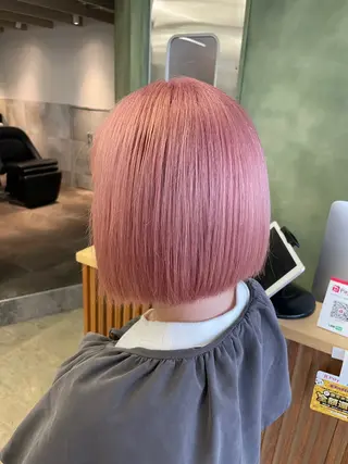 ショート エフェクトブリーチ/ 長木雄飛のヘアスタイル